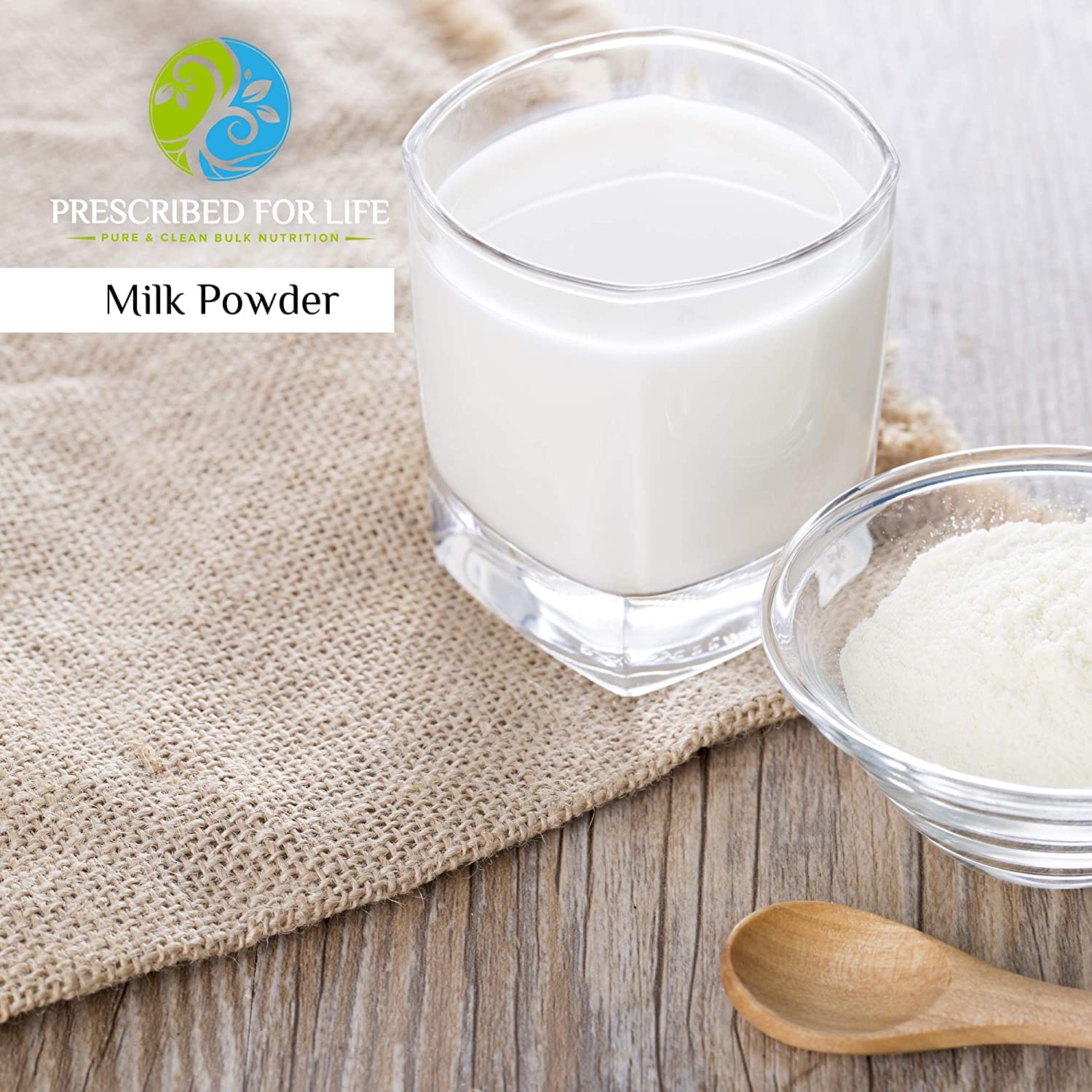 Milk, Non-Fat High Heat - Natural rBST & rBGH-Free, Non-GMO Dry Milk Powder (HH) - USDA Grade A Kosher, 12 oz (340 g) - Image 2